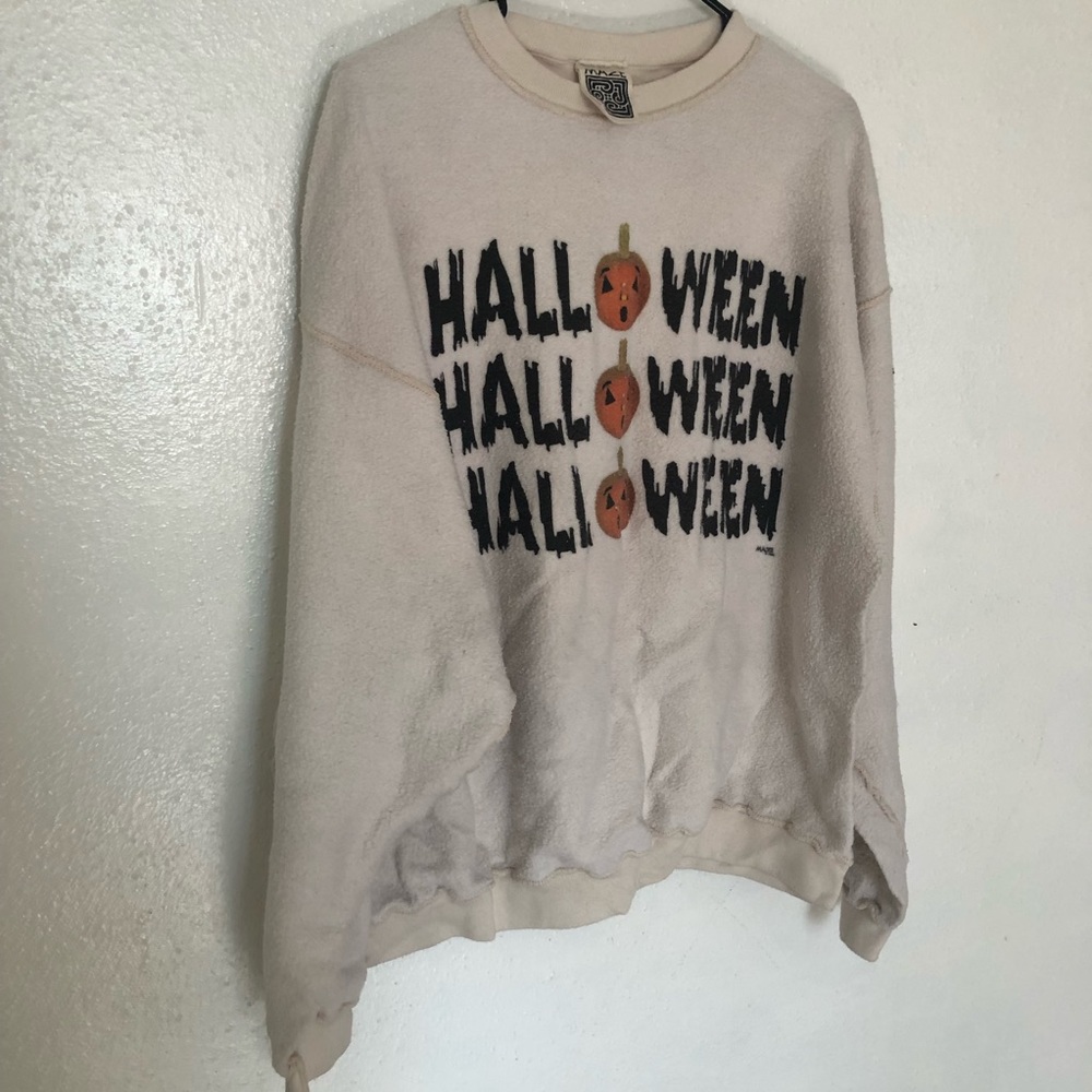 Halloween pumpkin sweater
